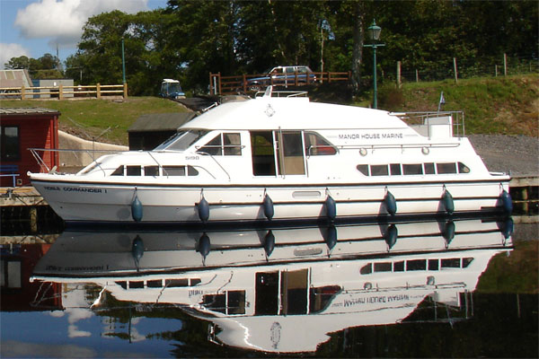 Cruisers for hire on the Shannon River - Noble Commander