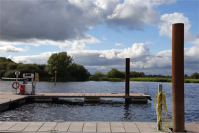 The pier at Banagher