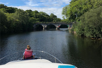 Cruising the Boyle River on a Kilkenny Class