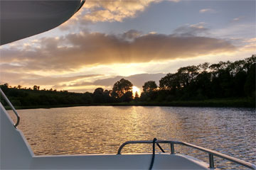 Sunset on the Shannon