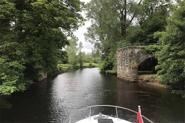 Cruising the Shannon-Erne waterway on an Inver Princess
