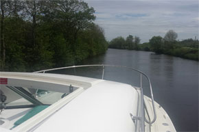 Cruising from Carrick-on-Shannon on a Town Star
