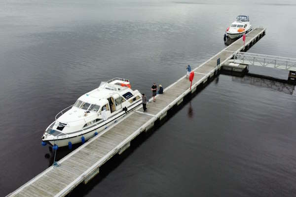 Moored on lough Erne