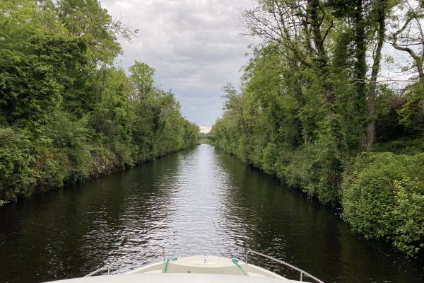The start of the Jamestown Canal