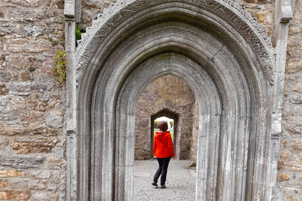 Vaulted Arch at Clonmacnoise