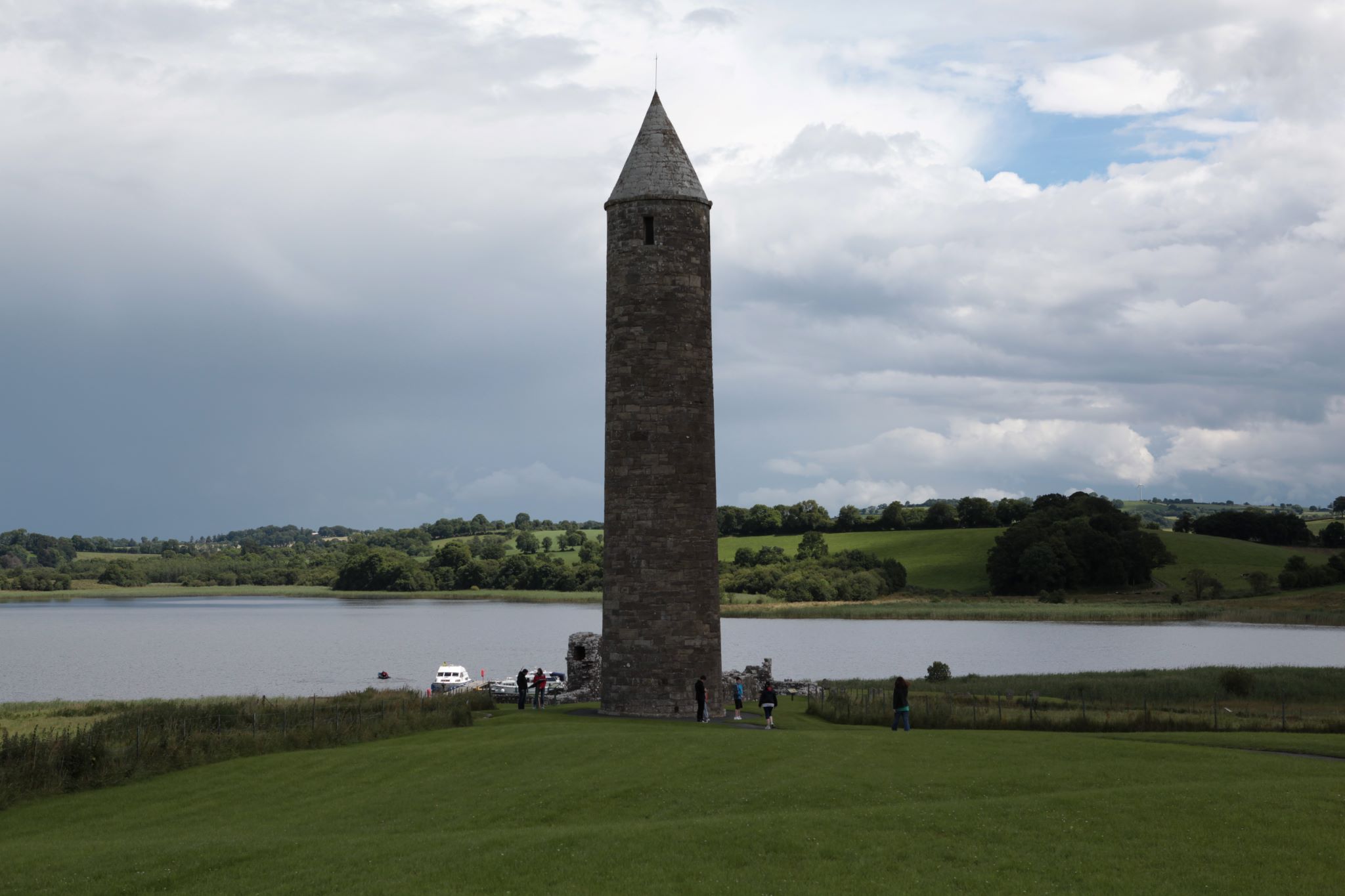 The main tower on Devenish Island.