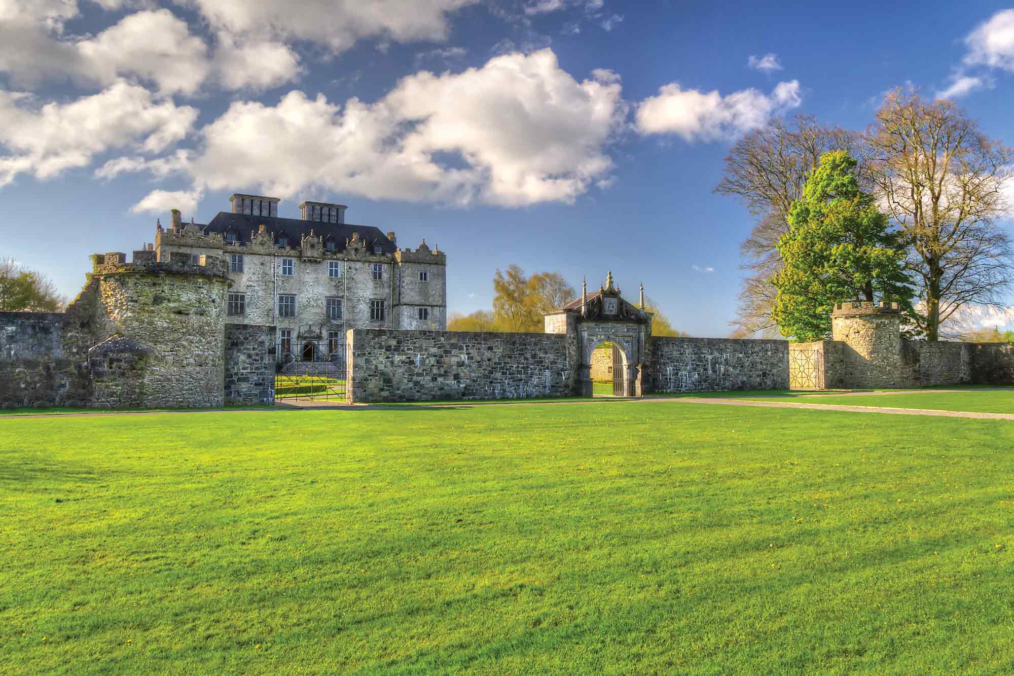 The exterior of Portumna Castle