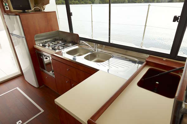 Galley on the Galway Octo Cruiser